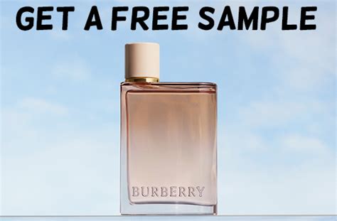 burberry sample sale|free burberry perfume samples.